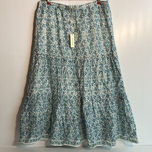 Max Studio A-Line Blue Midi Skirt
Very beautiful Reposhing only because too big